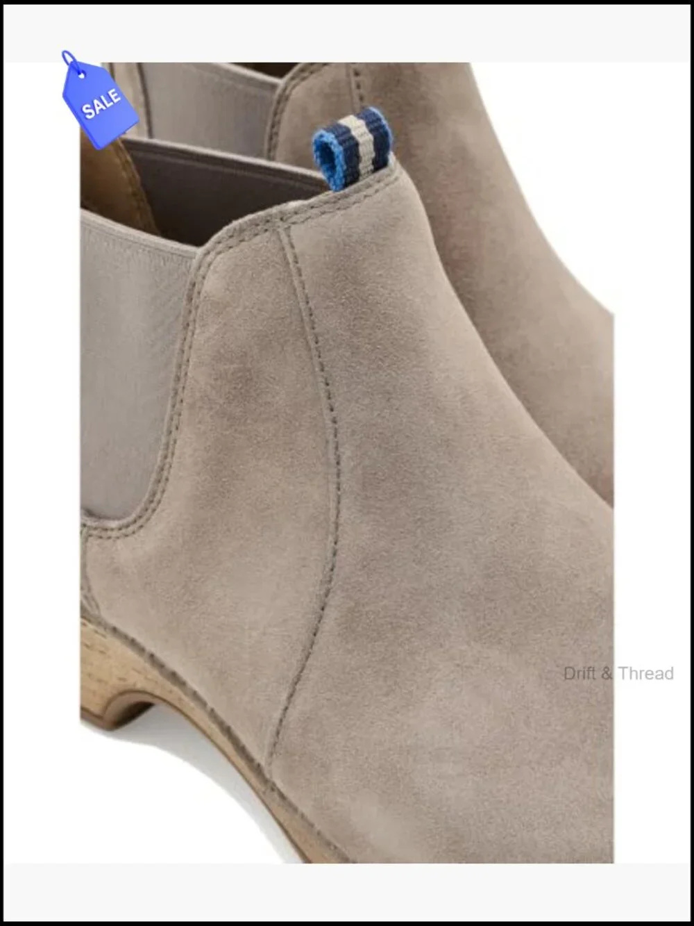 Dansko Becka Taupe Suede Leather Ankle Boots Women's Slip On Chelsea Comfort